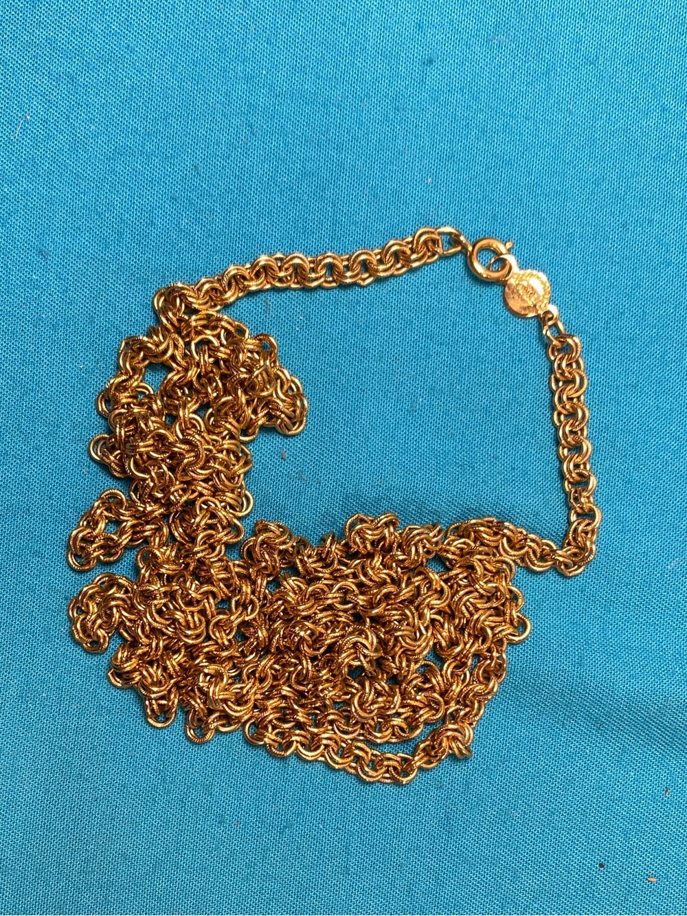 Gold Chain Necklace for Women - Timeless Linked Design 54" long